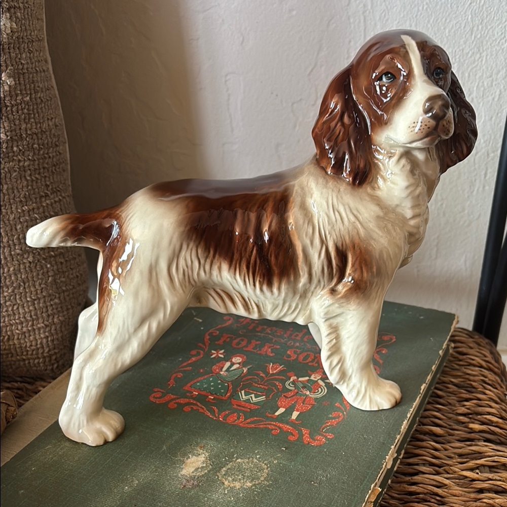 Coopercraft vintage spaniel figure china made in England